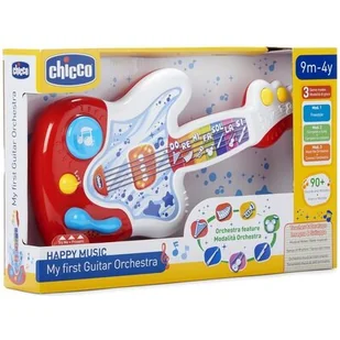 Chicco-My First Gitara Orkiestra 1108700000, Wielokolorowy - Instrumenty smyczkowe - miniaturka - grafika 1