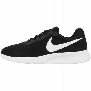 Nike Mężczyźni Tanjun Sneakersy, Czarny/Biały, - Sneakersy męskie - miniaturka - grafika 1