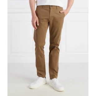 BOSS ORANGE Spodnie Chino | Slim Fit - Spodnie męskie - miniaturka - grafika 1