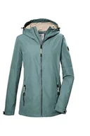 Kurtki damskie - G.I.G.A. DX Damska kurtka funkcyjna/kurtka outdoorowa z kapturem GS 71 WMN JCKT, aquaverde, 44, 43056-000 - miniaturka - grafika 1