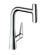 Baterie kuchenne - Hansgrohe Talis Select M51 - Bateria zlewozmywakowa z wyciąganą wylewką, chrom 72824000 - miniaturka - grafika 1