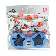 Okulary przeciwsłoneczne - OZDOBNE OKULARY DLA DZIECI GWIAZDKI RÓŻNE KOLORY - miniaturka - grafika 1