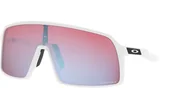 Okulary sportowe - Oakley Oakley Sutro Okulary przeciwsłoneczne Mężczyźni, polished white/prizm snow sapphire  2021 Okulary sportowe OO9406-2237 - miniaturka - grafika 1