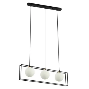 Italux Grosetta lampa wisząca 3-punktowa czarna PND-53423-3-BK PND-53423-3-BK - Lampy sufitowe - miniaturka - grafika 2
