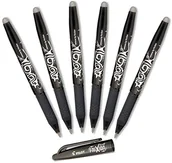 Długopisy - Pilot Frixion ścieralny długopis kulkowy, czarny - miniaturka - grafika 1