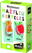 Gry planszowe - Tactic HEADU Montessori Baby Flashcards In Lithuanian lang. - miniaturka - grafika 1