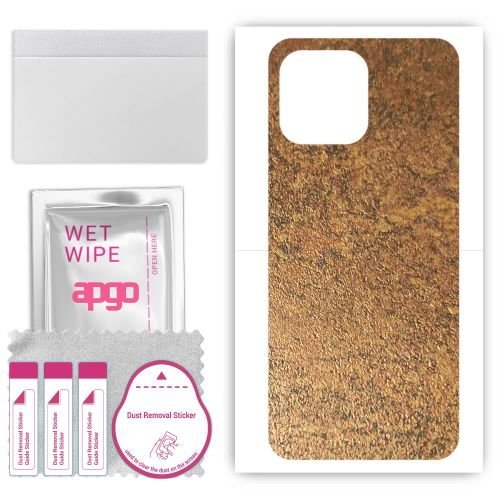 folia naklejka skórka strukturalna na TYŁ do myPhone N23 Lite - Zardzewiała Miedź - apgo SKINS