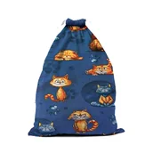 Worki na buty - Worek na buty z etykietą Przewiewny BAWEŁNA Naturalna Garfild - miniaturka - grafika 1