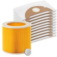 Worki do odkurzaczy - Karcher Worki filtr A 2004 2024 2054 Wd 2.200 10sz - miniaturka - grafika 1