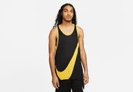 Koszulki męskie - Nike Dri-Fit Crossover Jersey Black - miniaturka - grafika 1