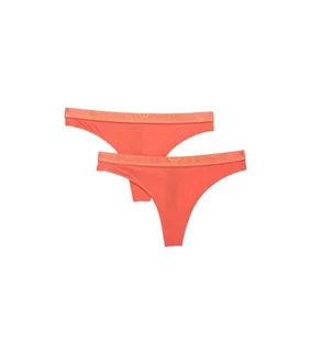 Emporio Armani Damskie majtki typu stringi (2 sztuki), Cynamon, XL - Majtki damskie - miniaturka - grafika 1