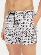 Kąpielówki męskie - HUGO Szorty kąpielowe Tortuga 50535412 Fioletowy Regular Fit - miniaturka - grafika 1