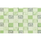 Maty antypoślizgowe - Multidecor Multidecor Mata Premium zielona kratka 45 x 65 cm - miniaturka - grafika 1