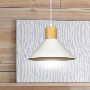 Emibig Rowen lampa wisząca 1-punktowa biała 1045/1 1045/1 - Lampy sufitowe - miniaturka - grafika 3