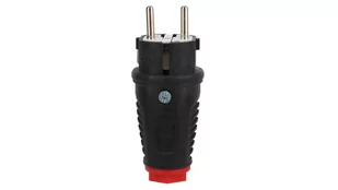 PCE Wtyczka gumowa 16A 2P+Z 230V SCHUKO VDE IP54 /guma-poliamid/ TAURUS2 0511-sr 0511-sr - Kostki, złączki, wtyczki - miniaturka - grafika 2