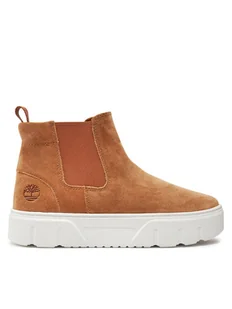 Timberland Sztyblety Laurel Court TB0A41VJEIZ1 Beżowy - Botki damskie - miniaturka - grafika 1