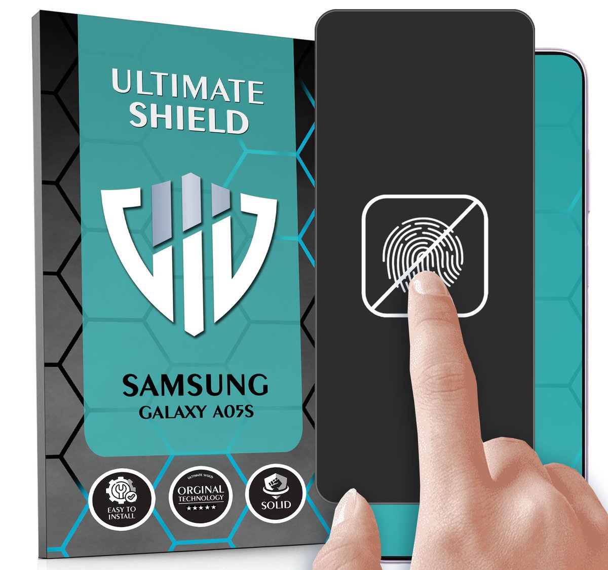 FOLIA DO SAMSUNG GALAXY A05S HYDROŻELOWA MATOWA BRAK ODCISKÓW CAŁY EKRAN 5D