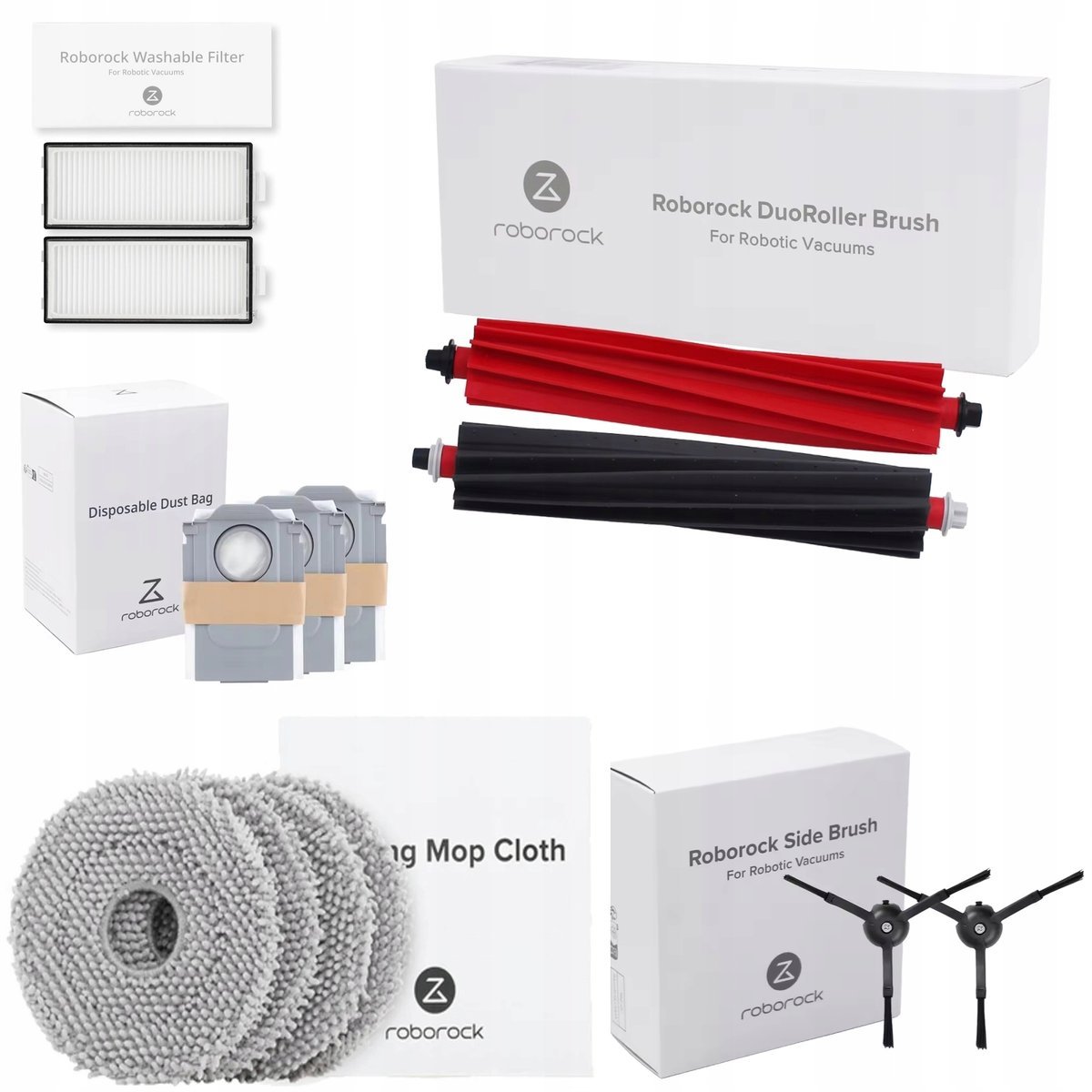 Oryginalny zestaw akcesoriów Roborock Q Revo Qrevo Master / Slim