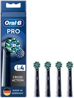 Końcówki do szczoteczek elektrycznych - Oral-B Sonic toothbrush head 860236 / 4x Cross Black - miniaturka - grafika 1