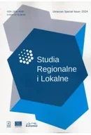Czasopisma - Studia regionalne i lokalne Ukrainian Special Issue 2024 - miniaturka - grafika 1