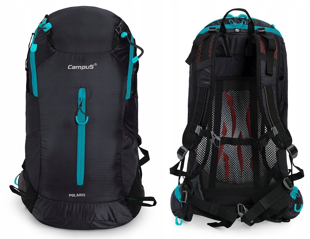 PLECAK GÓRSKI CAMPUS POLARIS POJEMNOŚĆ 37L LEKKI WYGODNY WENTYLOWANY