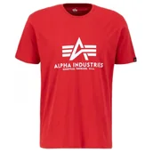 Odzież taktyczna i umundurowanie - Koszulka Alpha Industries Basic 100501 328 - Speed Red L - miniaturka - grafika 1