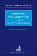 E-booki - prawo - Sędziowski stan spoczynku. Studium konstytucyjnoprawne - miniaturka - grafika 1