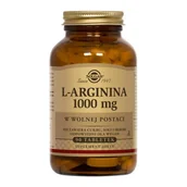 Witaminy i minerały - Solgar L-arginina 1000 mg 90 tabletek - miniaturka - grafika 1