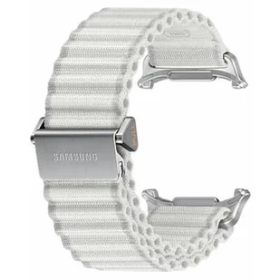 Pasek wymienny Samsung Sportovní Trail Band pro Galaxy Watch Ultra, velikost S, M, L (ET-SVL70MWEGEU) Biały - Akcesoria do smartwatchy - miniaturka - grafika 1