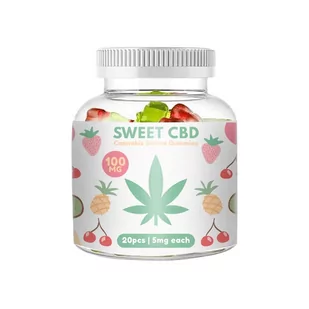 Żelki CBD 100 mg MIX SMAKÓW Sweet CBD - Suplementy naturalne - miniaturka - grafika 1