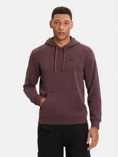 Wrangler Bluza Sign Off 112371459 Brązowy Regular Fit - Bluzy męskie - miniaturka - grafika 1