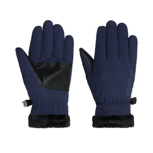 Rękawice dziecięce Jack Wolfskin HIGHLOFT GLOVE K night blue - 116 - Rękawiczki dla dzieci - miniaturka - grafika 1