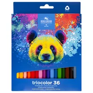 Kredki, ołówki, pastele i pisaki - Kredki Triocolor Niedźwiedź 36 kolorów - Koh-I-Noor - miniaturka - grafika 1