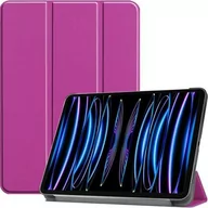 Etui do tabletów - Bizon Etui Case Tab Croc do Apple iPad Pro 11 2022/2021/2020/2018, fuksja - miniaturka - grafika 1