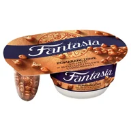 Kefiry, jogurty, maślanki - Fantasia Jogurt kremowy pomarańczowe galaretki w błyszczącej polewie czekoladowej 105 g - miniaturka - grafika 1