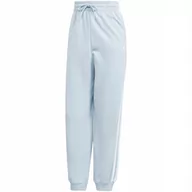 Dresy damskie - Spodnie damskie adidas Essentials 3-Stripes French Terry Loose-Fit niebiesk - miniaturka - grafika 1
