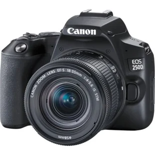 Canon EOS 250D + EF-S 18-55mm f/4-5.6 IS STM (3454C007AA) - Aparaty Cyfrowe - miniaturka - grafika 1