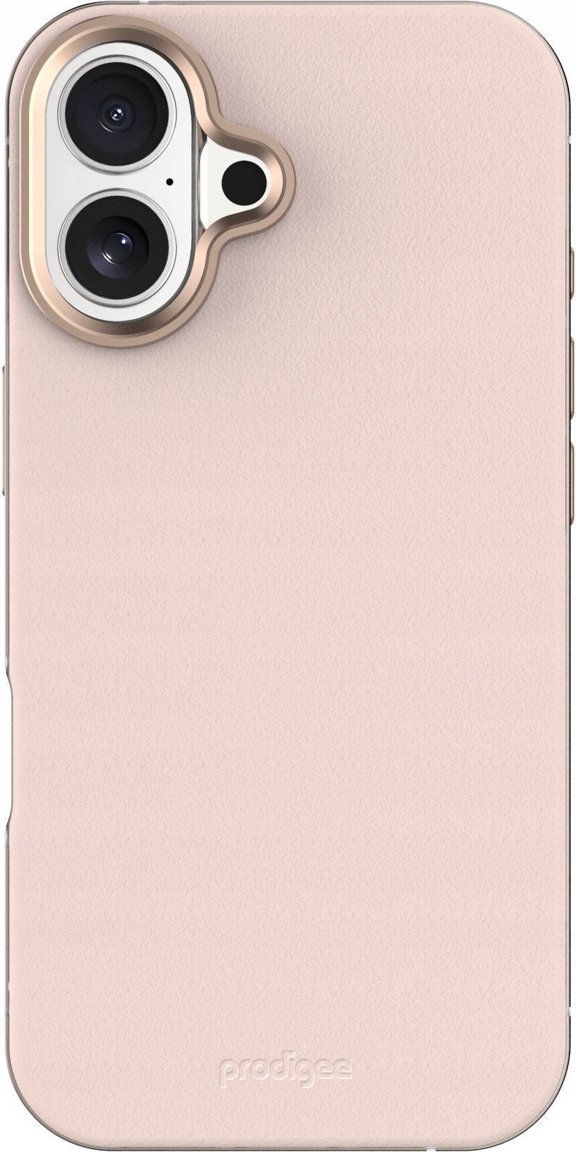 Prodigee Aluminium Edge - etui z MagSafe do iPhone 17 różowe