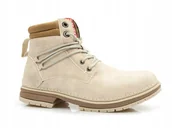 Botki damskie - Big Star buty trekkingowe botki damskie EE274697 szare R 37 - miniaturka - grafika 1