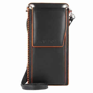 Davidoff Home Run Etui na telefon komórkowy Skórzany 10 cm schwarz - Etui i futerały do telefonów - miniaturka - grafika 1