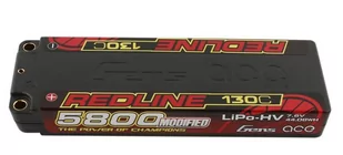 Gens Ace Akumulator Redline Series 5800mAh 7.6V 130C 2S1P HardCase - Akcesoria do drona - miniaturka - grafika 1