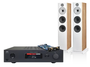 NAD C368 (czarny) + MDC BluOS 2i + 603 S3 (dąb) - Zestawy stereo - miniaturka - grafika 1