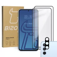 Szkła hartowane na telefon - 2X Szkło + Szybka Na Aparat Bizon Do Galaxy A54 5G - miniaturka - grafika 1