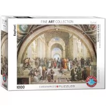 Eurographics Puzzle 1000 elementów. Szkoła ateńska, Raffaello - Puzzle - miniaturka - grafika 2