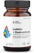 Wzrok i słuch - Aura Herbals Luteina+ Zeaksantyna + Witamina A, kapsułki 60 szt. - miniaturka - grafika 1