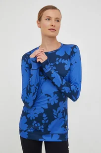 Burton longsleeve funkcyjny kolor niebieski - Bielizna sportowa damska - miniaturka - grafika 1