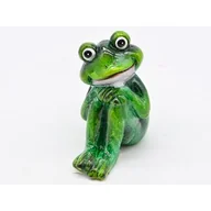 Pozostałe ozdoby ogrodowe - Żaba ceramika 9 cm - miniaturka - grafika 1