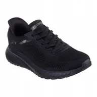 Buty sportowe damskie - Buty damskie Skechers Bobs Squad Chaos Current Muse black 37 Eu - miniaturka - grafika 1