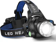 Latarki - Latarka czołowa Latarka USB Akumulatorowa lampa czołowa LED Wodoodporna reflektor T6 z 4 trybami i regulowanym pałąkiem Idealny na kemping Piesze w... - miniaturka - grafika 1