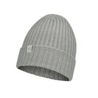Czapki damskie - Czapka zimowa z wełny merino Buff Merino Wool Norval Light Grey - miniaturka - grafika 1